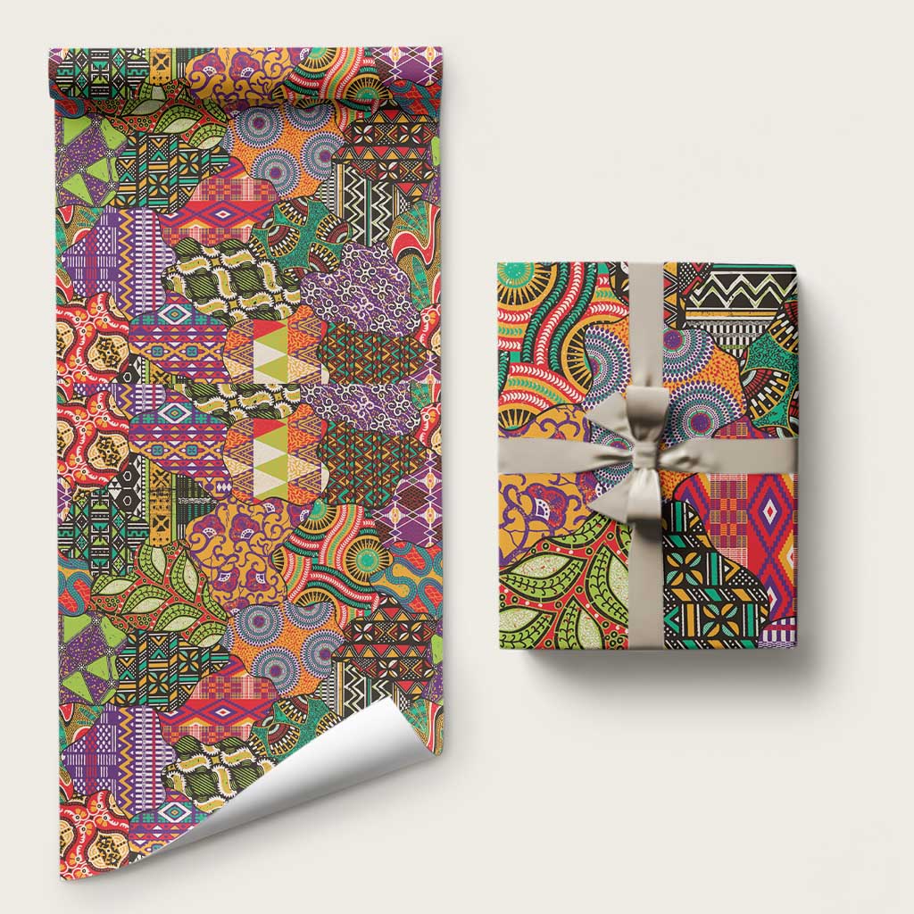 Traditional Ethnic African Vintage Motifs Wrapping Paper - Wonder Print Shop