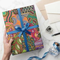 Traditional Ethnic African Vintage Motifs Wrapping Paper - Wonder Print Shop