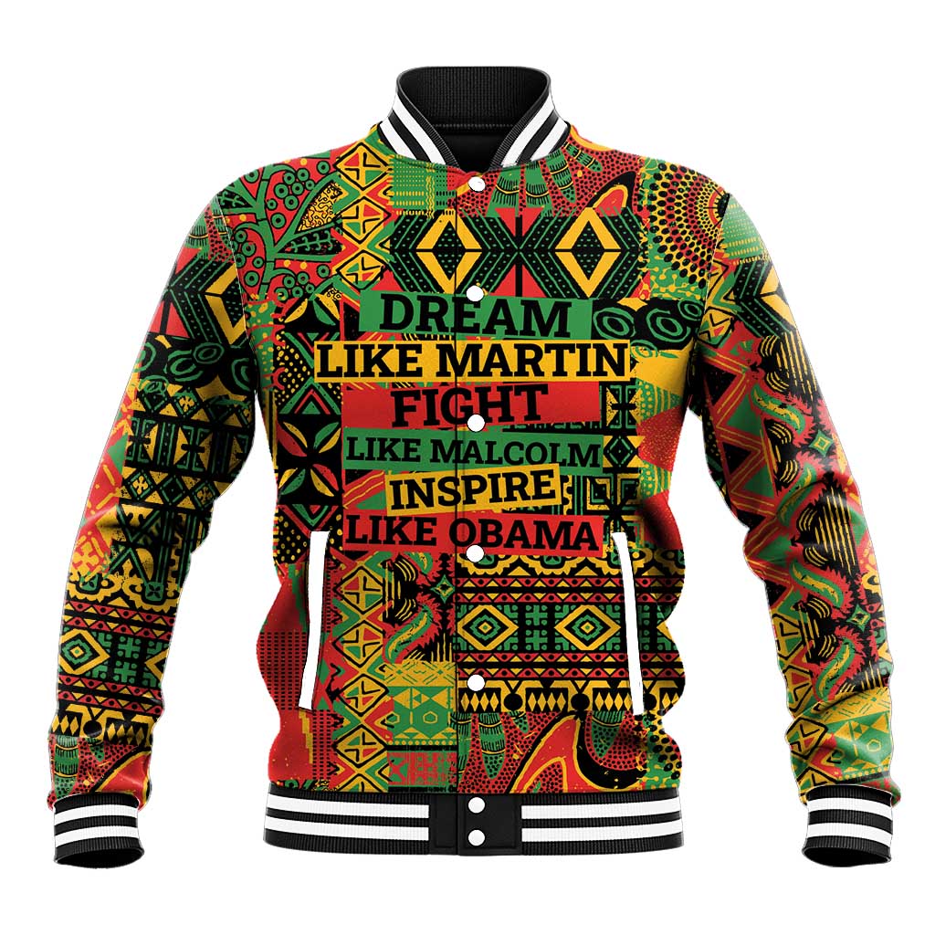 Black History Black Month Dream Like Baseball Jacket LT9 - Wonder Print Shop