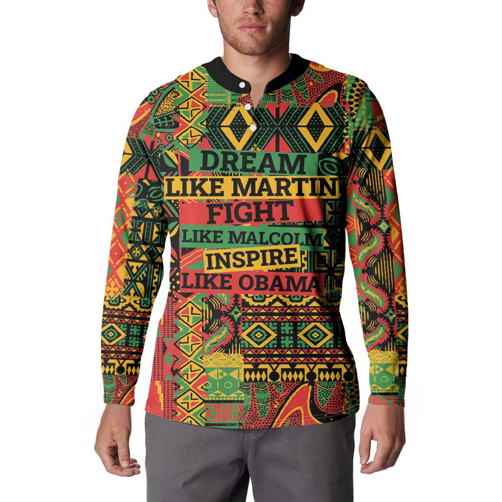 Black History Black Month Dream Like Button Sweatshirt LT9 - Wonder Print Shop