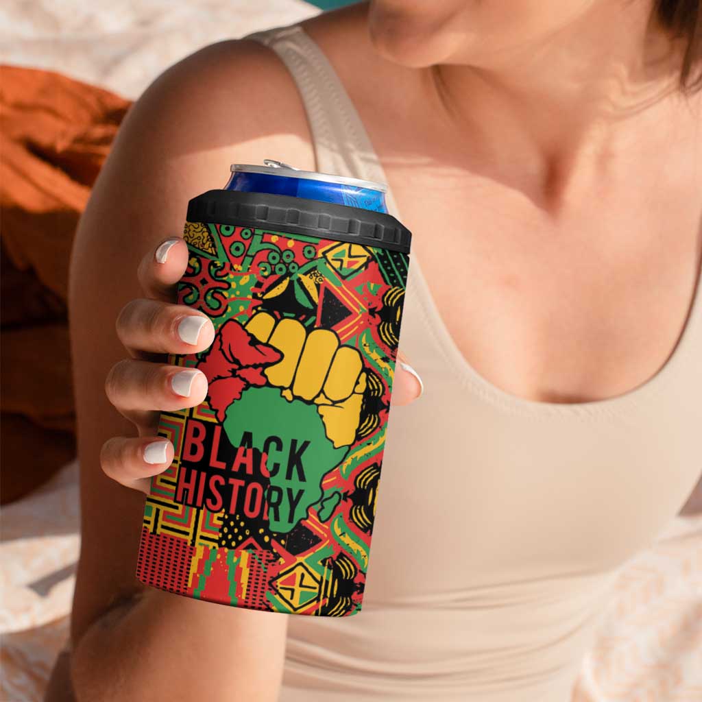 Black History Black Month Dream Like 4 in 1 Can Cooler Tumbler LT9 - Wonder Print Shop
