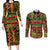 Black History Black Month Dream Like Couples Matching Long Sleeve Bodycon Dress and Long Sleeve Button Shirt LT9 - Wonder Print Shop