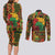 Black History Black Month Dream Like Couples Matching Long Sleeve Bodycon Dress and Long Sleeve Button Shirt LT9 - Wonder Print Shop