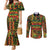 Black History Black Month Dream Like Couples Matching Mermaid Dress and Long Sleeve Button Shirt