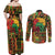 Black History Black Month Dream Like Couples Matching Off Shoulder Maxi Dress and Long Sleeve Button Shirt LT9 - Wonder Print Shop