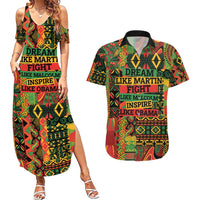 Black History Black Month Dream Like Couples Matching Summer Maxi Dress and Hawaiian Shirt LT9 - Wonder Print Shop