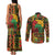 Black History Black Month Dream Like Couples Matching Tank Maxi Dress and Long Sleeve Button Shirt LT9 - Wonder Print Shop