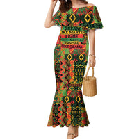 Black History Black Month Dream Like Family Matching Mermaid Dress and Hawaiian Shirt LT9 - Wonder Print Shop
