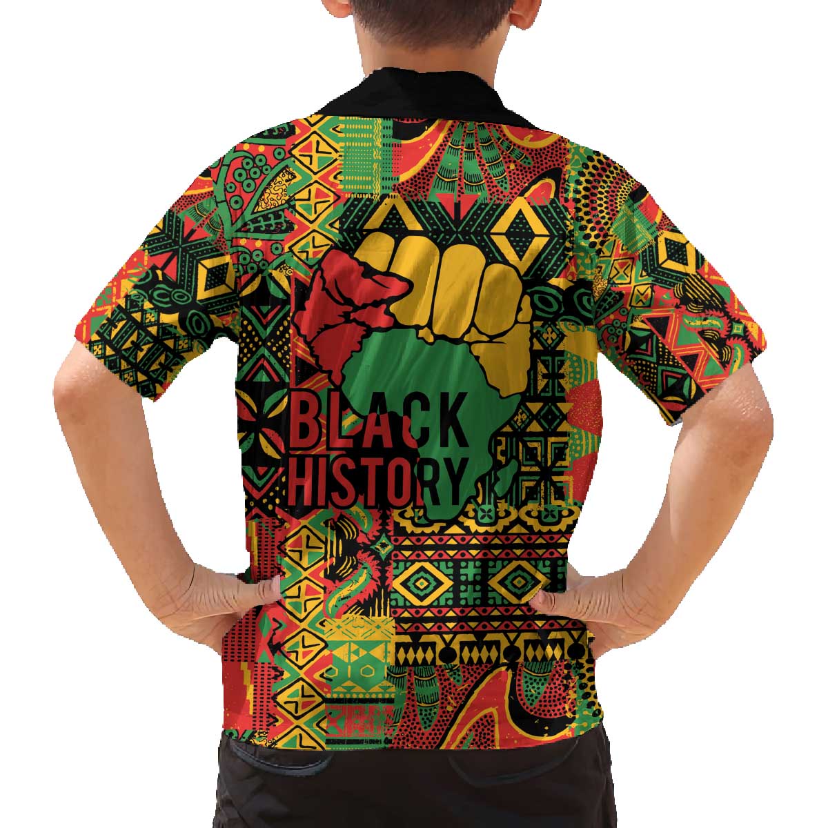 Black History Black Month Dream Like Family Matching Off The Shoulder Long Sleeve Dress and Hawaiian Shirt - Wonder Print Shop