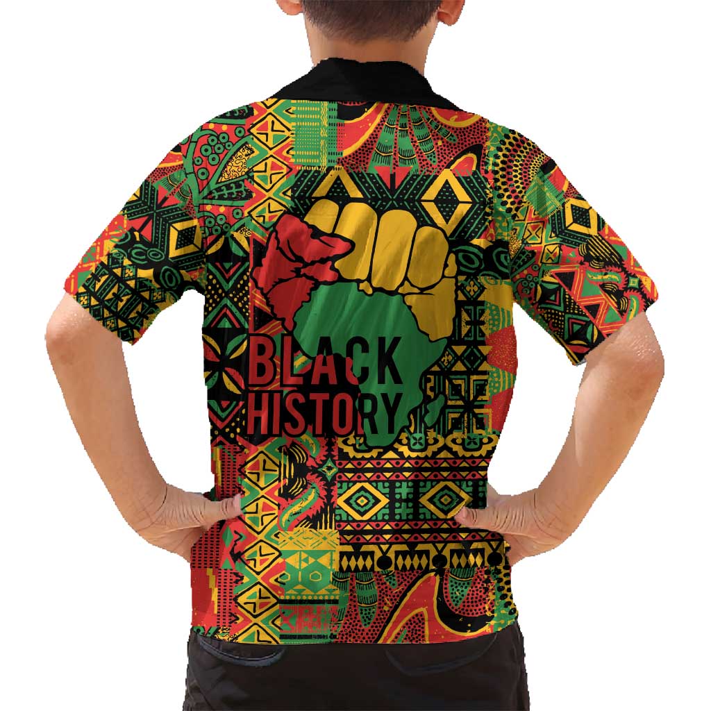 Black History Black Month Dream Like Family Matching Off Shoulder Short Dress and Hawaiian Shirt LT9 - Wonder Print Shop