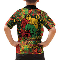 Black History Black Month Dream Like Family Matching Off Shoulder Short Dress and Hawaiian Shirt LT9 - Wonder Print Shop