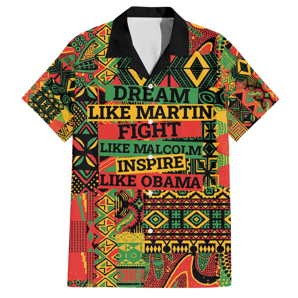 Black History Black Month Dream Like Family Matching Off Shoulder Short Dress and Hawaiian Shirt LT9 - Wonder Print Shop