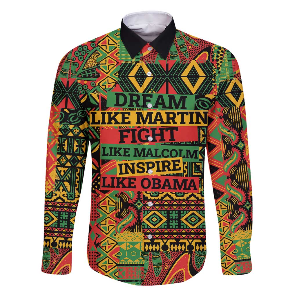 Black History Black Month Dream Like Family Matching Puletasi and Hawaiian Shirt - Wonder Print Shop