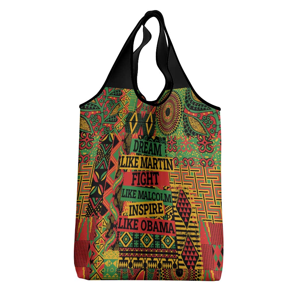 Black History Black Month Dream Like Grocery Bag