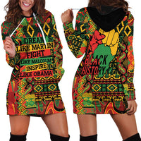 Black History Black Month Dream Like Hoodie Dress - Wonder Print Shop