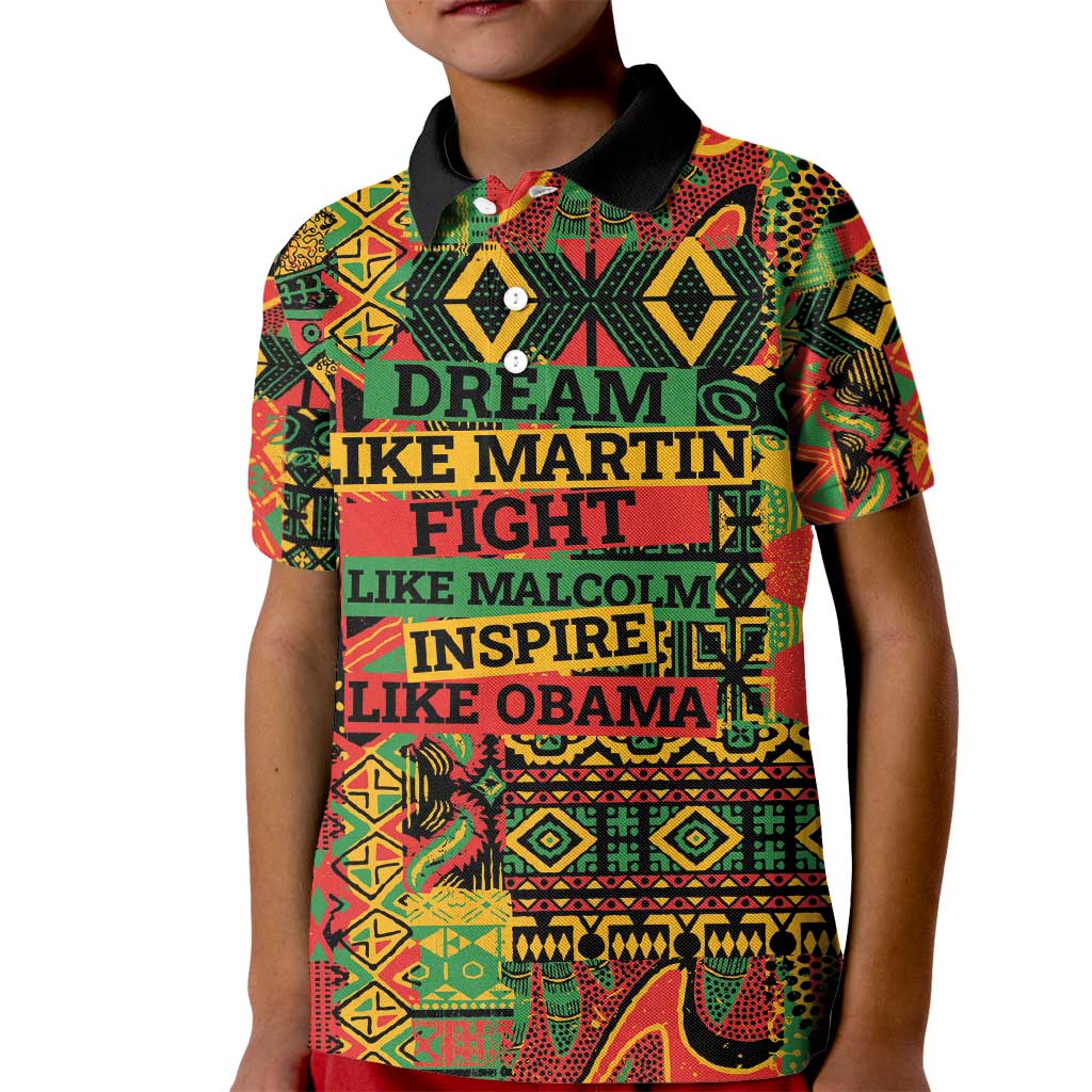 Black History Black Month Dream Like Kid Polo Shirt - Wonder Print Shop
