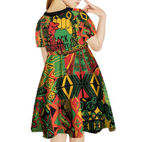 Black History Black Month Dream Like Kid Short Sleeve Dress - Wonder Print Shop