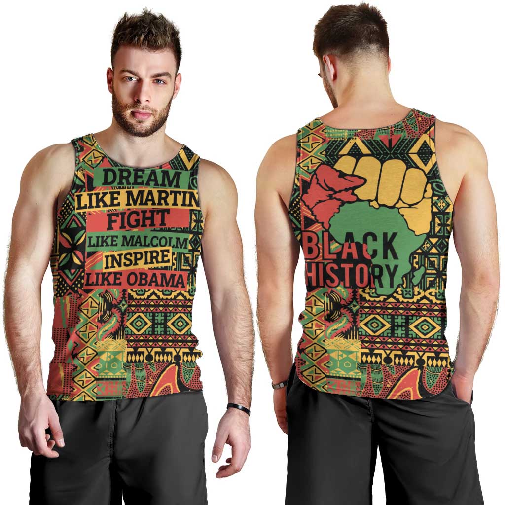 Black History Black Month Dream Like Men Tank Top - Wonder Print Shop