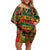 Black History Black Month Dream Like Off Shoulder Short Dress - Wonder Print Shop