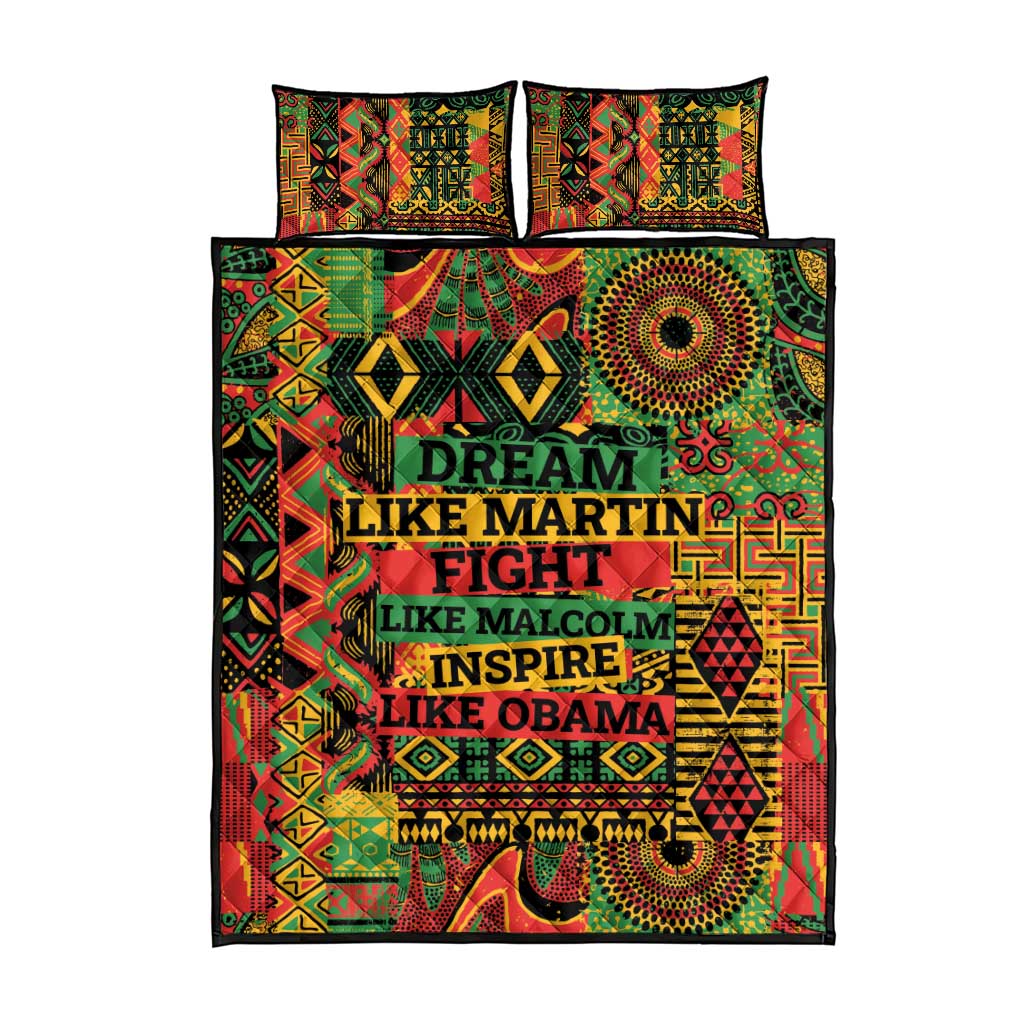 Black History Black Month Dream Like Quilt Bed Set - Wonder Print Shop