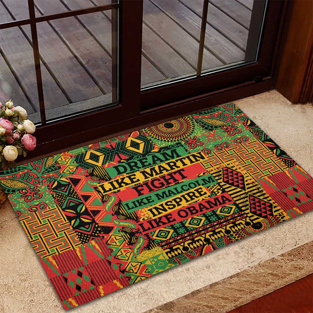 Black History Black Month Dream Like Rubber Doormat - Wonder Print Shop