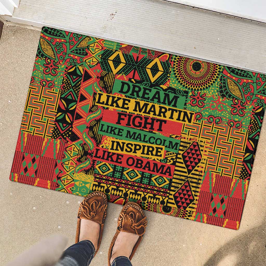Black History Black Month Dream Like Rubber Doormat - Wonder Print Shop