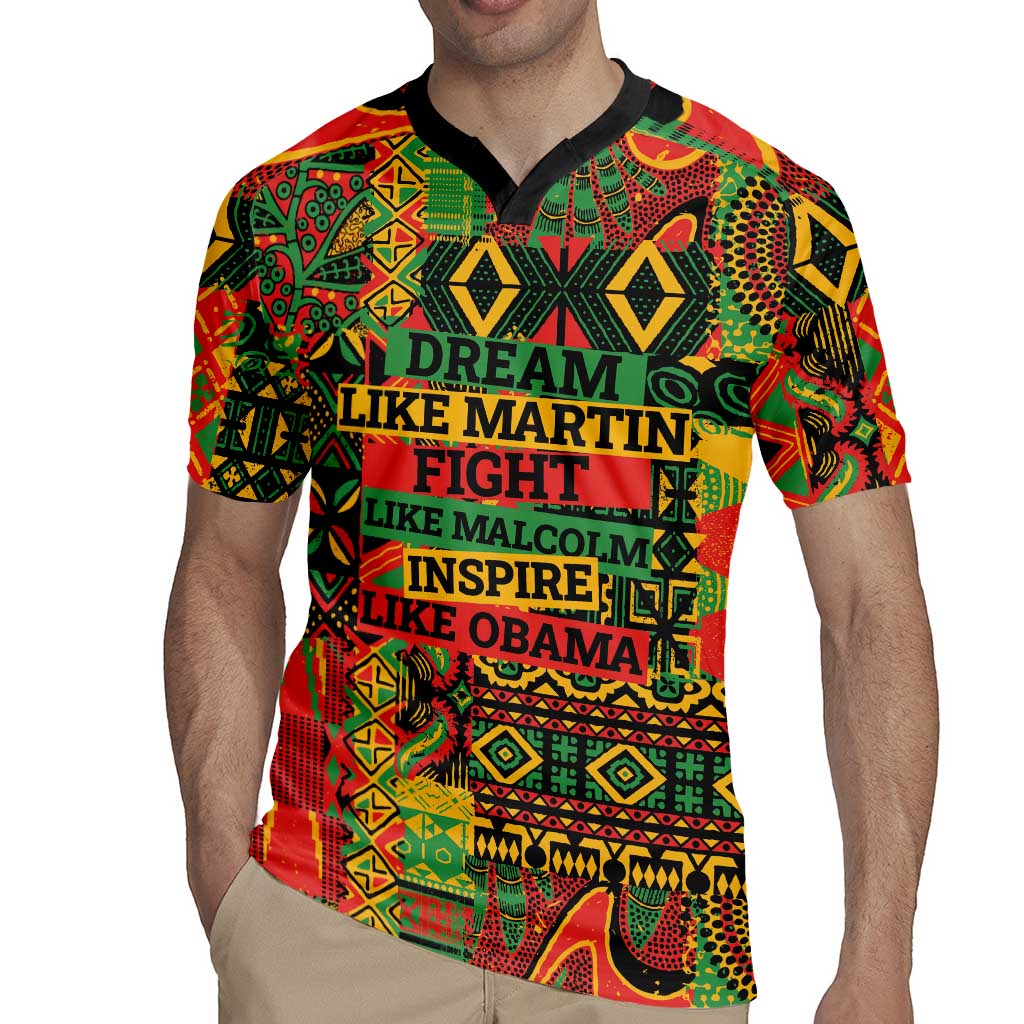 Black History Black Month Dream Like Rugby Jersey - Wonder Print Shop