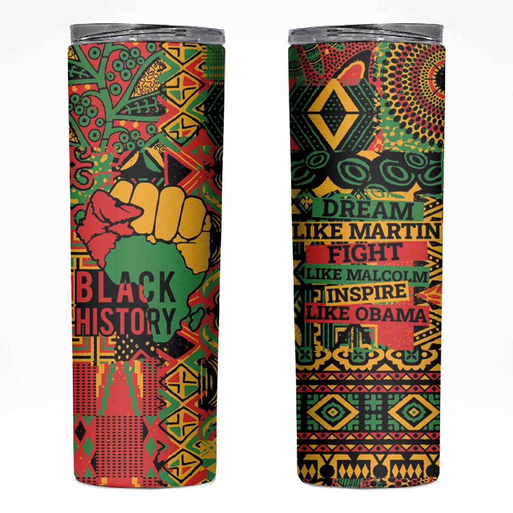 Black History Black Month Dream Like Skinny Tumbler - Wonder Print Shop
