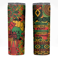 Black History Black Month Dream Like Skinny Tumbler - Wonder Print Shop