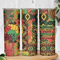 Black History Black Month Dream Like Skinny Tumbler - Wonder Print Shop