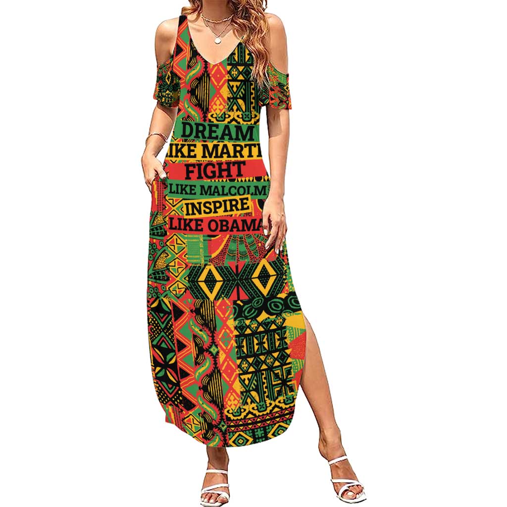 Black History Black Month Dream Like Summer Maxi Dress - Wonder Print Shop