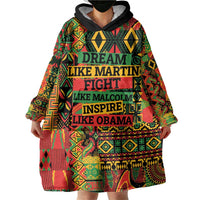 Black History Black Month Dream Like Wearable Blanket Hoodie - Wonder Print Shop