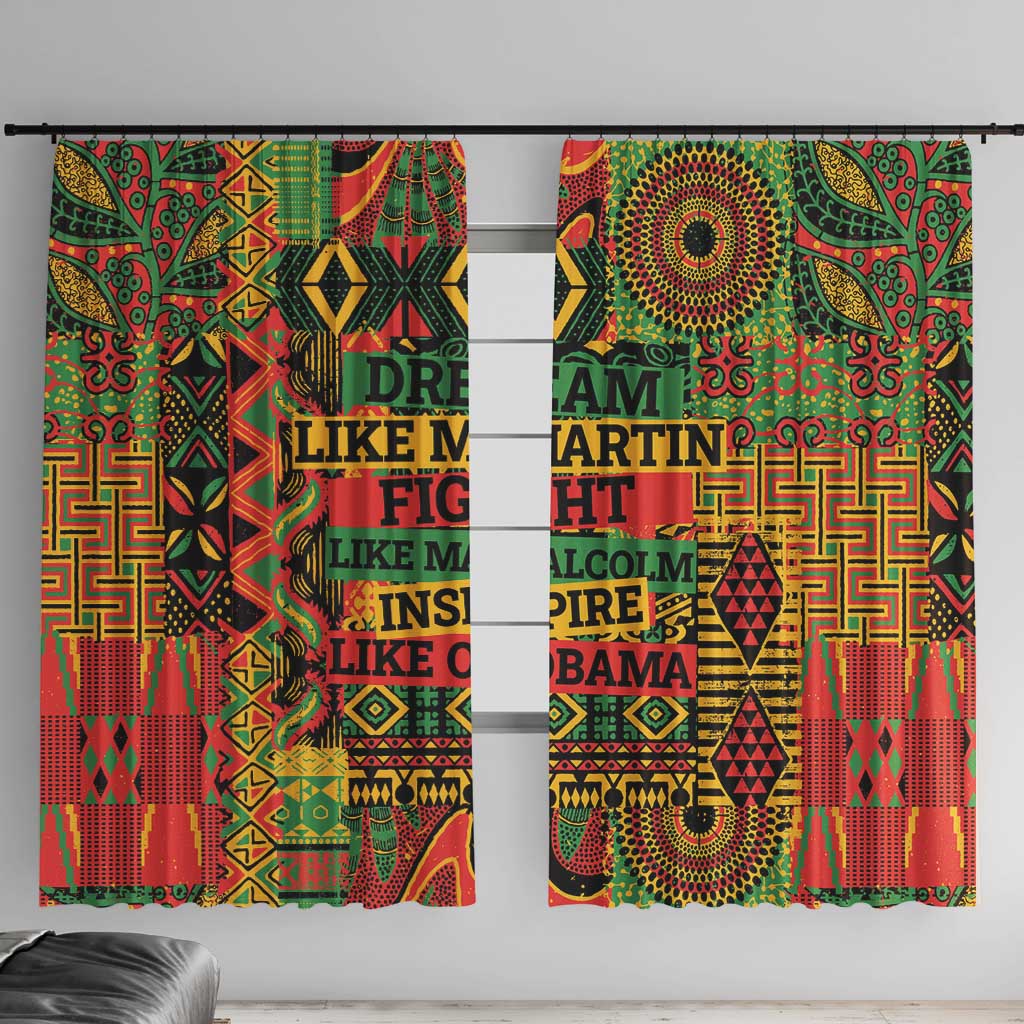 Black History Black Month Dream Like Window Curtain - Wonder Print Shop