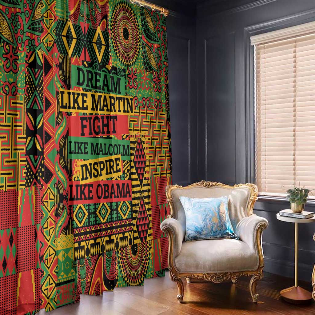 Black History Black Month Dream Like Window Curtain - Wonder Print Shop
