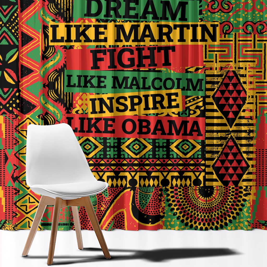 Black History Black Month Dream Like Window Curtain - Wonder Print Shop