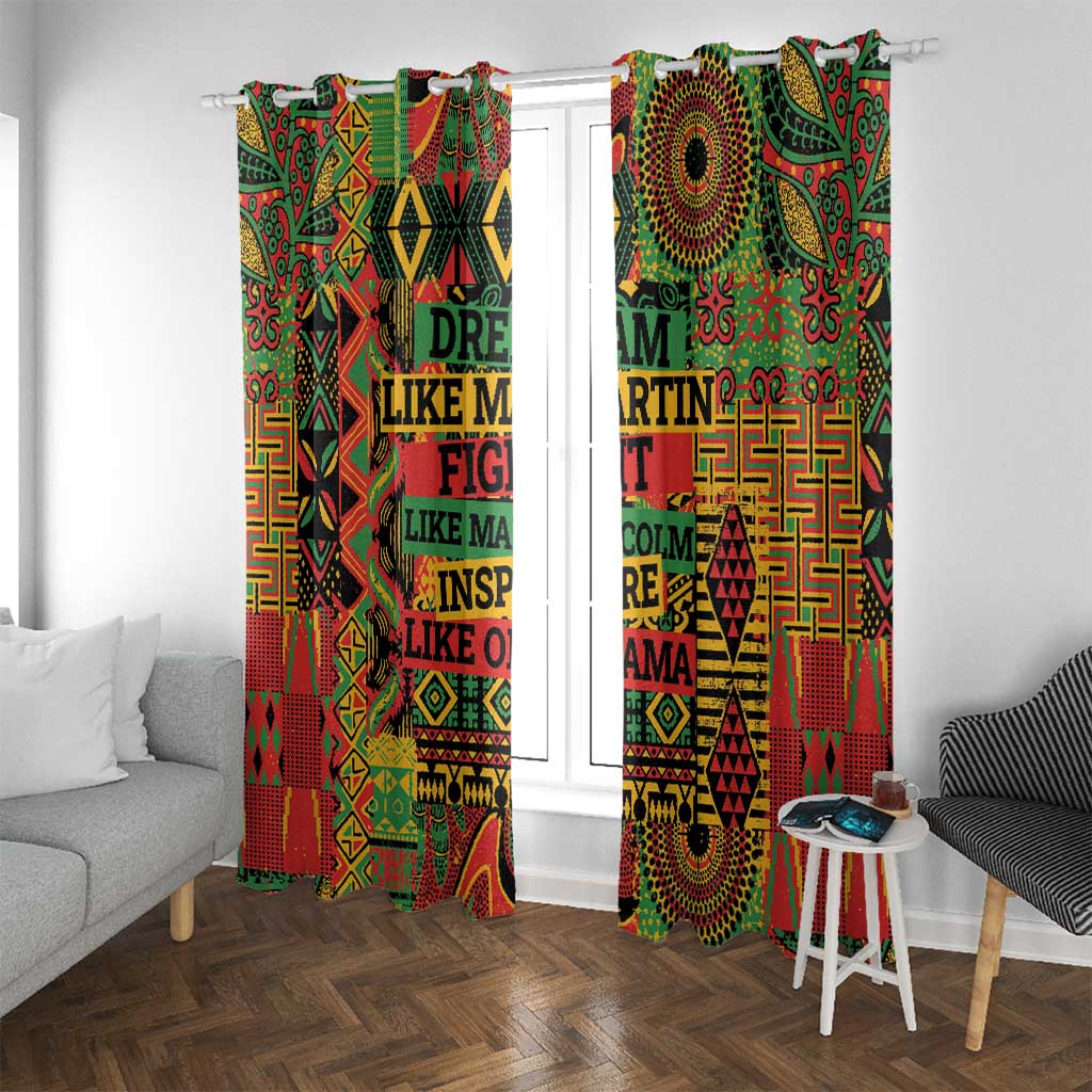 Black History Black Month Dream Like Window Curtain - Wonder Print Shop