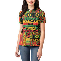 Black History Black Month Dream Like Women Polo Shirt - Wonder Print Shop