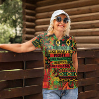 Black History Black Month Dream Like Women Polo Shirt - Wonder Print Shop