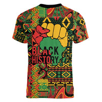 Black History Black Month Dream Like Women V-Neck T-Shirt - Wonder Print Shop