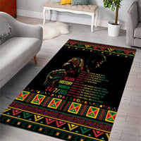 When I'm Born I'm Black Area Rug Black History Black Month LT9 - Wonder Print Shop