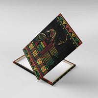 When I'm Born I'm Black Canvas Wall Art Black History Black Month LT9 - Wonder Print Shop