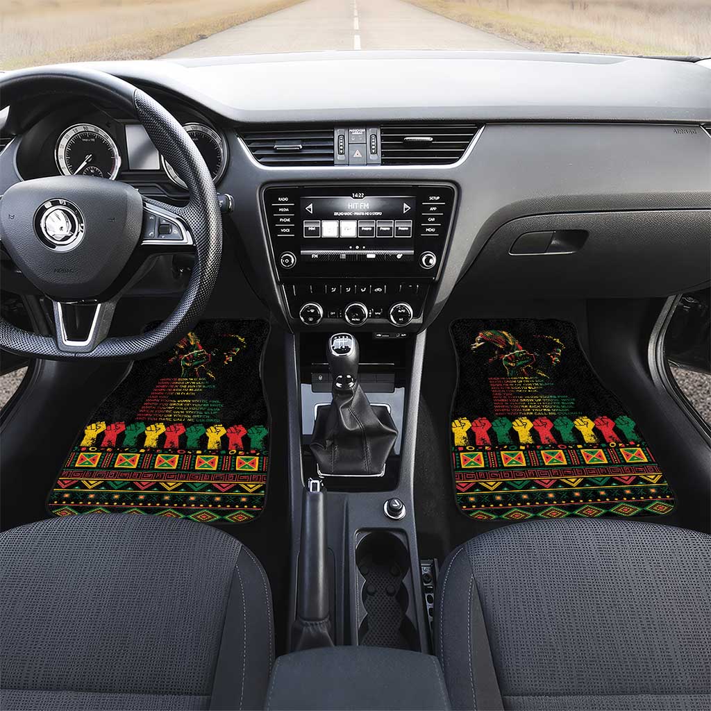 When I'm Born I'm Black Car Mats Black History Black Month LT9 - Wonder Print Shop