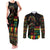 When I'm Born I'm Black Couples Matching Tank Maxi Dress and Long Sleeve Button Shirt Black History Black Month LT9 - Wonder Print Shop