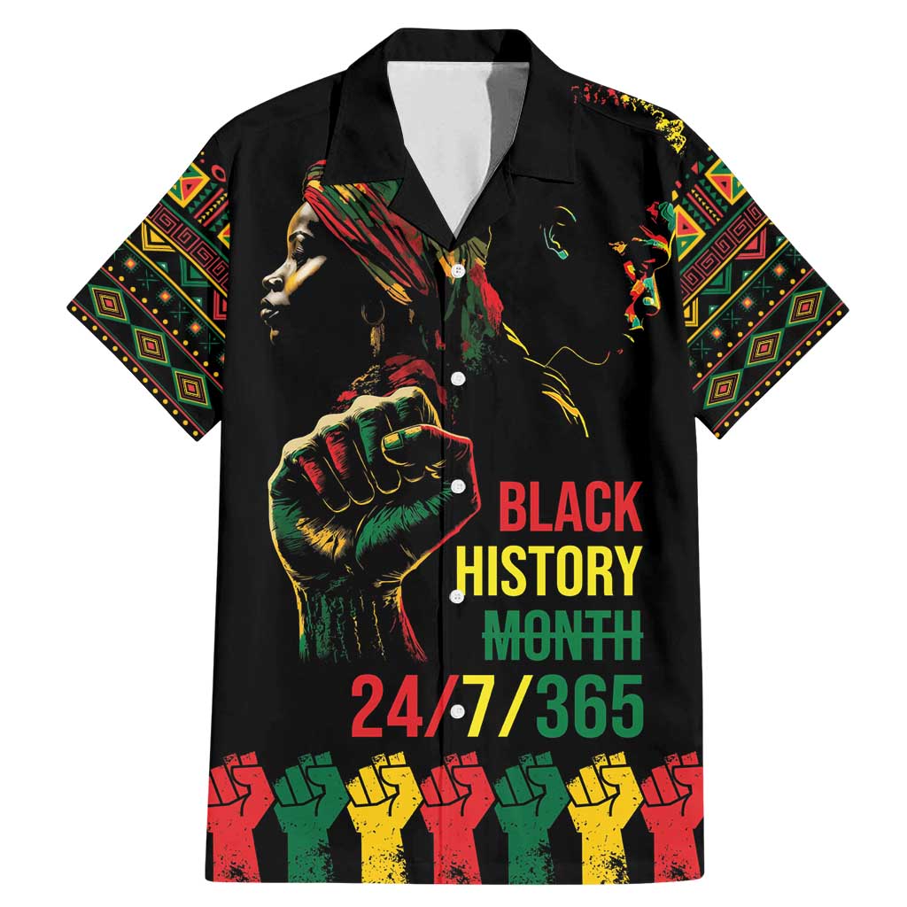 When I'm Born I'm Black Family Matching Mermaid Dress and Hawaiian Shirt Black History Black Month LT9 - Wonder Print Shop