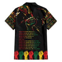 When I'm Born I'm Black Family Matching Off The Shoulder Long Sleeve Dress and Hawaiian Shirt Black History Black Month - Wonder Print Shop