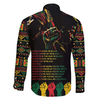 When I'm Born I'm Black Family Matching Off Shoulder Maxi Dress and Hawaiian Shirt Black History Black Month LT9 - Wonder Print Shop