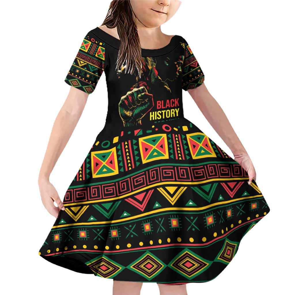 When I'm Born I'm Black Family Matching Off Shoulder Short Dress and Hawaiian Shirt Black History Black Month LT9 - Wonder Print Shop