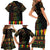 When I'm Born I'm Black Family Matching Short Sleeve Bodycon Dress and Hawaiian Shirt Black History Black Month - Wonder Print Shop
