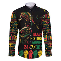When I'm Born I'm Black Family Matching Short Sleeve Bodycon Dress and Hawaiian Shirt Black History Black Month - Wonder Print Shop