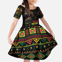 When I'm Born I'm Black Family Matching Tank Maxi Dress and Hawaiian Shirt Black History Black Month - Wonder Print Shop